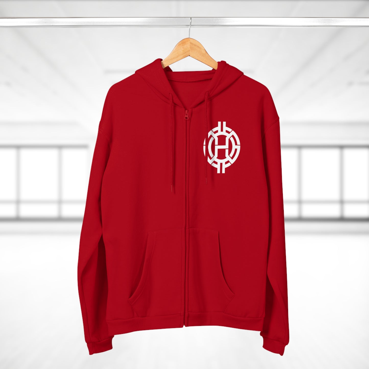 Hustleosophy Casual Comfort zip up hoody