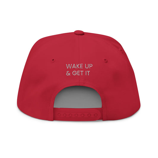 Hustleosophy "Wake Up And Get It" Snap-Back