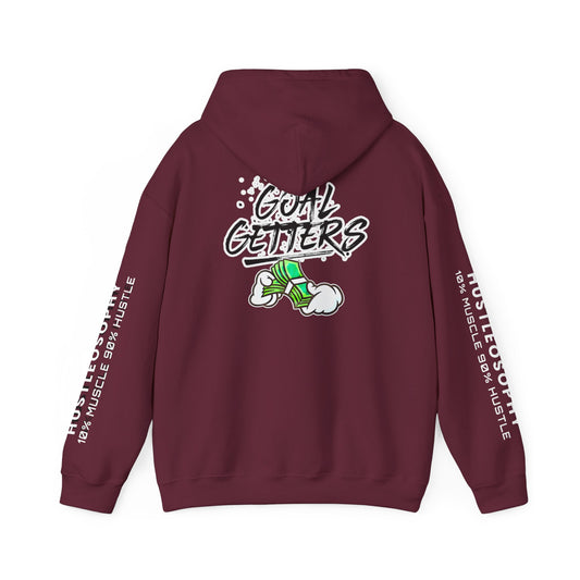 Hustlesophy "Goal Getters" Graphic Hoodie