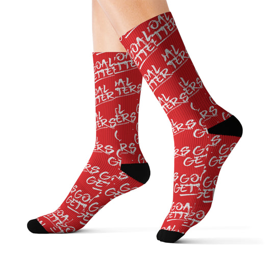 "Goal Getters" Sublimation Socks