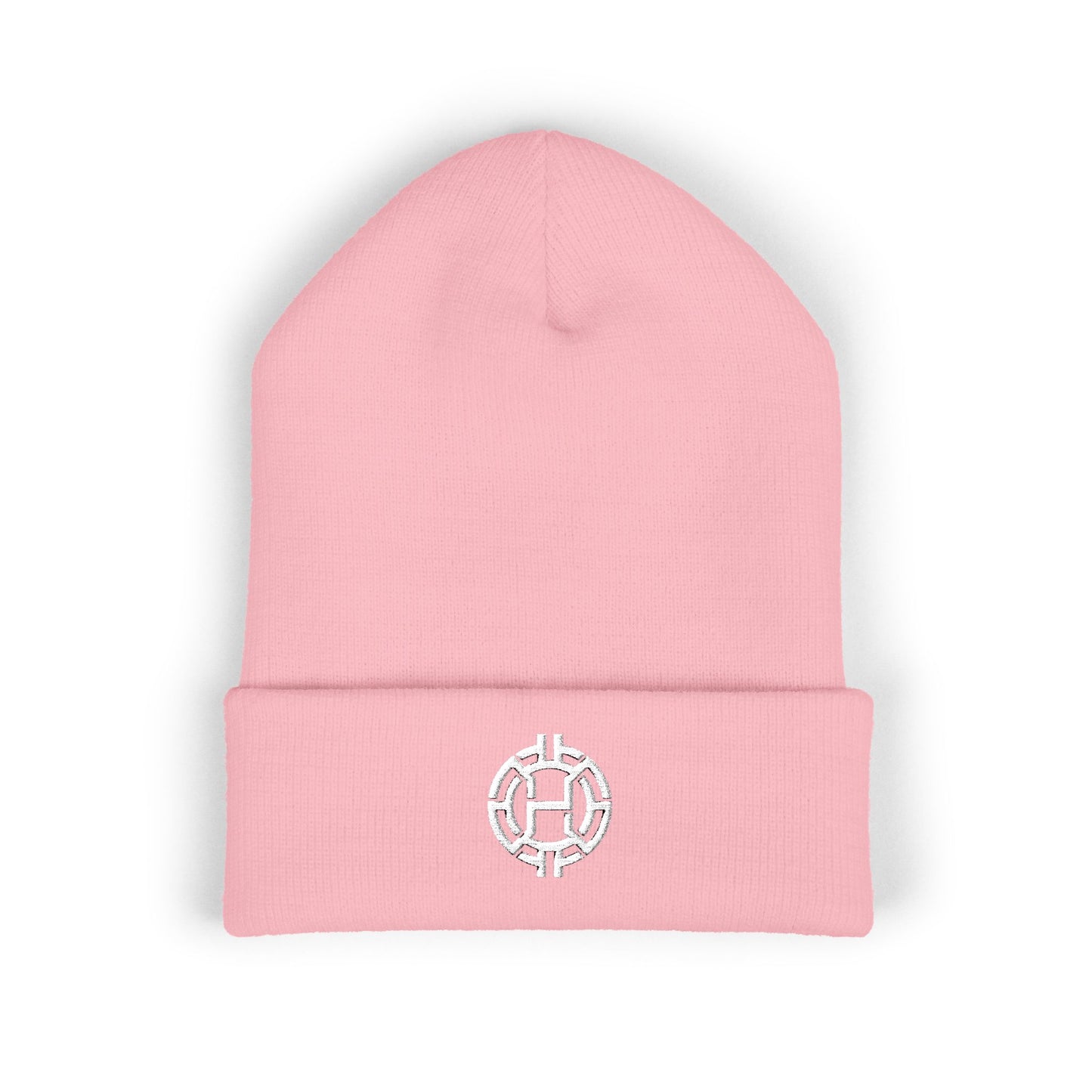 "Cold Hustle" Beanie Cap (White Logo)