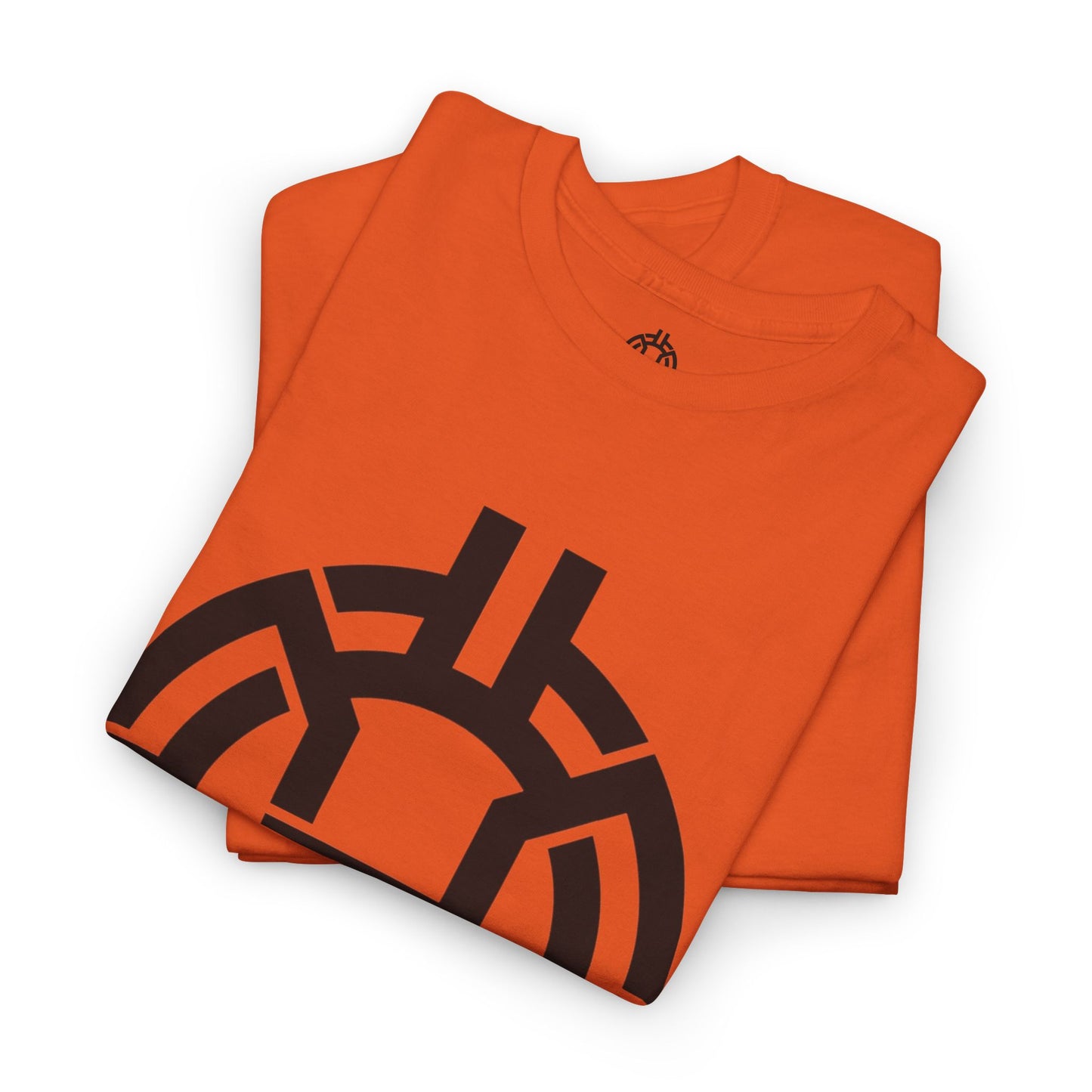 Hustleosophy Logo Unisex Heavy Cotton Tee (Black Logo)