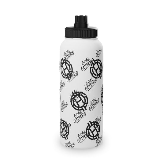 "Goal Getters" Stainless Steel Water Bottle