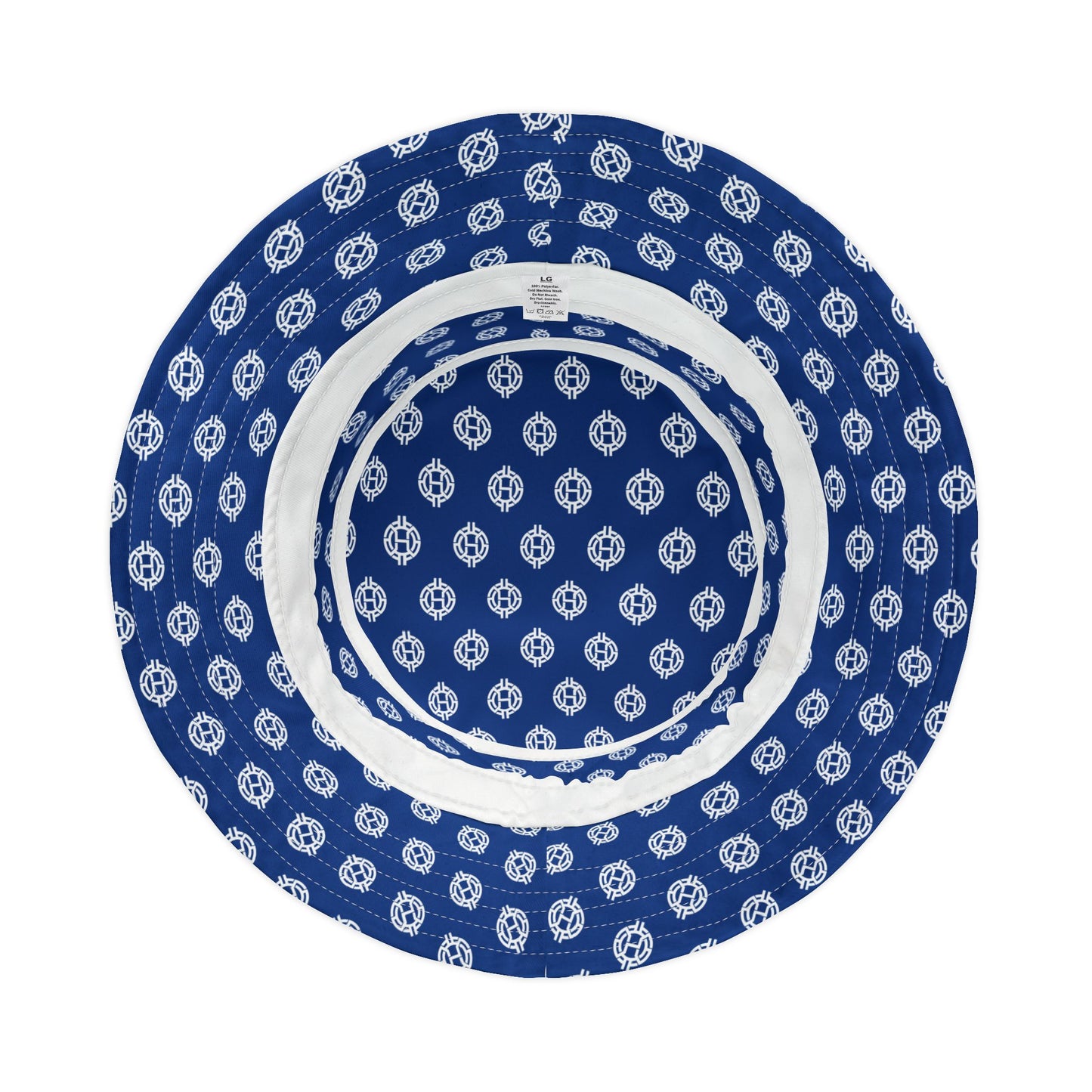 Hustleosophy Blue Baller Bucket Hat