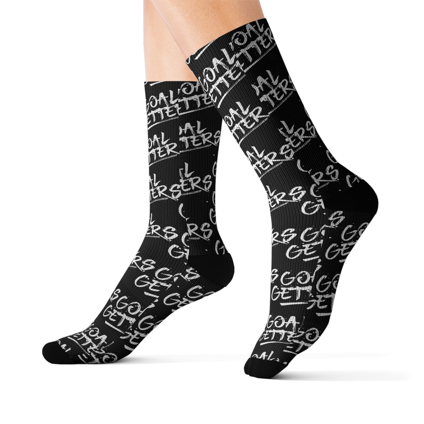 "Goal Getters" Sublimation Socks