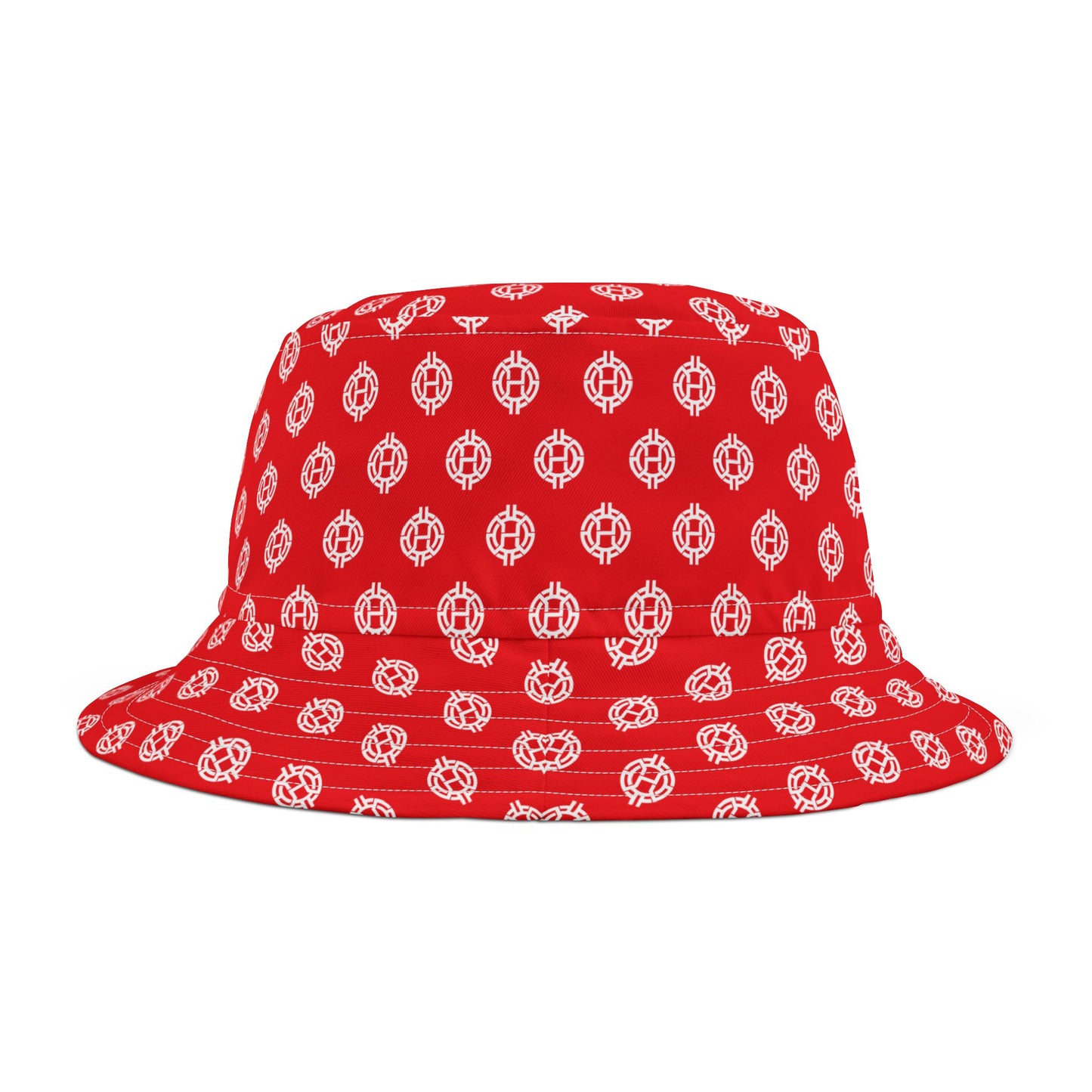 Hustleosophy Red Baller Bucket Hat